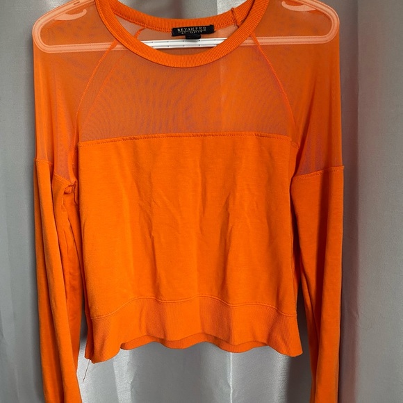 Sweaters - Orange Long Sleeve Sweater